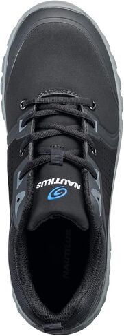 حذاء عمل رياضي Nautilus Zephyr للرجال من FSI: مقاوم للزيوت والانزلاق، غطاء آمن لأصابع القدم من سبائك الألومنيوم، ثابت، N1312- أسود، مقاس 9.5 متوسط in Kuwait