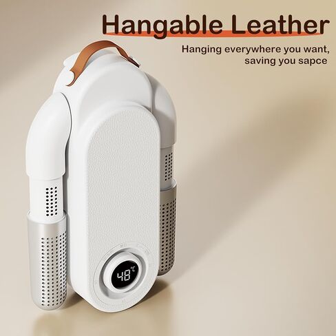 Erdiegle Boot Dryer for Work Boots, Shoe Dryer with Heat Blower, Glove Dryer & Boot Warmer - 90° Adjustable Dry Rack - Telescopic Bendable Dry Ports - Intelligent Timer in Kuwait