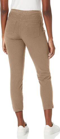 SLIM-SATION Women's Pull on 28 Inch Five Pocket Solid Twill Knit Ankle Jean in Saudi Arabia