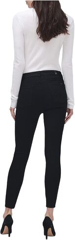 7 For All Mankind Women's Aubrey Mid-Waist Skinny Jeans, Rinse, 24 in Saudi Arabia