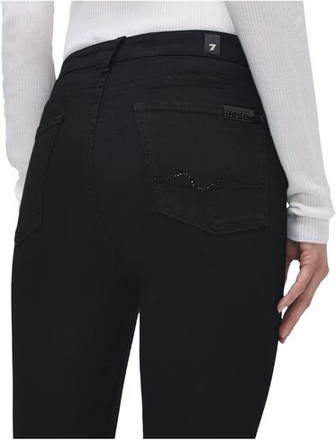7 For All Mankind Women's Aubrey Mid-Waist Skinny Jeans, Rinse, 24 in Saudi Arabia