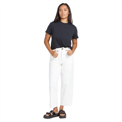 Volcom Women's Weellow High Rise Loose Fit Denim Jean Pant in Saudi Arabia