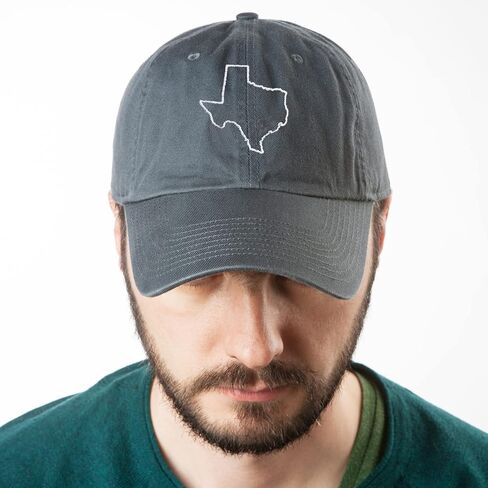 Texas State Flag Outline Women’s Embroidered Baseball Cap Vintage Distressed Unconstructed Hat Black in Saudi Arabia