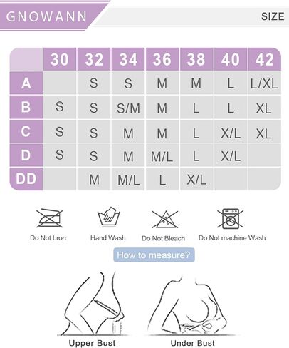قمصان Gnowann بدون حمالات للسيدات ذات طبقة مزدوجة أساسية بدون أكمام ومبطنة وقابلة للتمدد in Kuwait