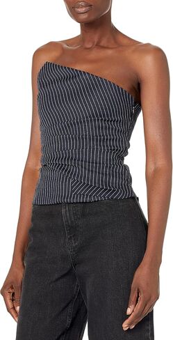 The Drop Women's Sky Captain Striped Strapless Top by @signedblake in Saudi Arabia