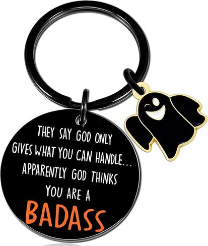Get Well Gifts For Women Men Funny Keychain Cancer After Surgery Gifts Humor Encouragement Gift Feel Better For Sick Friends Female Men Condolences Gift For Loss Keyring Necklace in Saudi Arabia