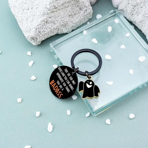 Get Well Gifts For Women Men Funny Keychain Cancer After Surgery Gifts Humor Encouragement Gift Feel Better For Sick Friends Female Men Condolences Gift For Loss Keyring Necklace in Saudi Arabia