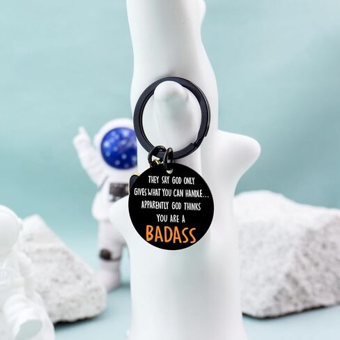 Get Well Gifts For Women Men Funny Keychain Cancer After Surgery Gifts Humor Encouragement Gift Feel Better For Sick Friends Female Men Condolences Gift For Loss Keyring Necklace in Saudi Arabia