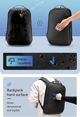 High Tech Backpack for Men,Slim Laptop Backpack with USB Charging Port,Waterproof Business Backpack Ideal for Working,Daily in Saudi Arabia