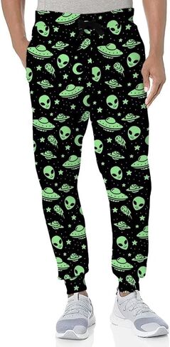 3D Novelty Print Sweatpants for Men, Funny Joggers Pants Men's Casual Drawstring Athletic Loose-fit Pant Father's Day in Saudi Arabia