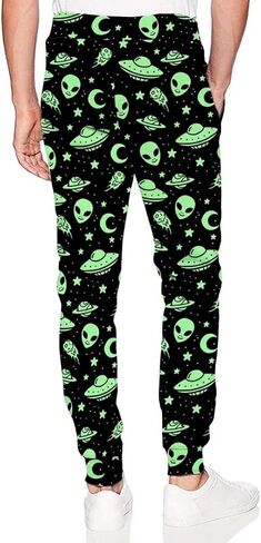 3D Novelty Print Sweatpants for Men, Funny Joggers Pants Men's Casual Drawstring Athletic Loose-fit Pant Father's Day in Saudi Arabia