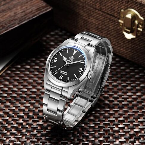 ADDIESDIVE 36mm Automatic Watch with Domed Glass Explore PT5000 Mechanical Movement AD2023 in Kuwait