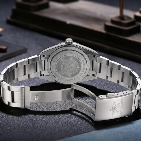 ADDIESDIVE 36mm Automatic Watch with Domed Glass Explore PT5000 Mechanical Movement AD2023 in Kuwait