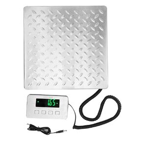 Hilitand 200kg / 0.05g Luggage Scales Stainless Steel Double Range Express Baggage Weighing Electronic Scale