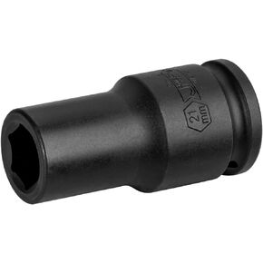 Jetech 3/4-Inch Drive 46mm Deep Impact Socket with 6-Point Design, Heat-Treated Chrome Molybdenum Alloy Steel, Metric