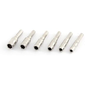 uxcell H4 Shank 2.5mm 3mm 3.5mm 4mm 4.5mm 5mm 6 Points Hex Socket 6 in 1