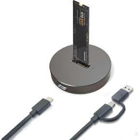 Nvme Ssd Enclosure,Aluminum USB C M.2 NVME SSD Enclosure,10Gbps M 2 NVME PCIe SSD Enclosure USB 3.1 Gen 2 NVMe to USB Adapter High Speed Data Transfer in Saudi Arabia