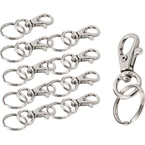 Lucky Line Mini Trigger Snap, Nickel Plated Zinc, 100 Pack (44375)