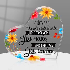 PETCEE Teacher Appreciation Gifts for Women,Thank You Teacher Gift 2023 End of Year Teacher Gifts for Graduation First Day of School Gifts Inspirational Gifts for Women Retirement Gifts for Women