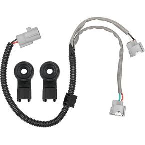 2pcs Knock Sensor with Harness Compatible with 2004-2008 Toyota Camry Highlander Sienna Lexus ES330 RX330 RX400H Replace 8221948010 8221908010 82219-08010 82219-48010 8615-20090
