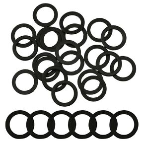 yyangz 150PCS Skateboard Bearing Washers Used for Skateboard Truck Speed Washers and Bearings reducing Friction and improving Bearing lifespan for Longboards Longboard Trucks Cruisers Black
