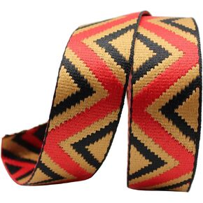 Dortrue Nylon Webbing 1.5 inch -6 Yards Jacquard Nylon Strap for Bags,Bag Straps Replacement Crossbody,Shoulder Straps