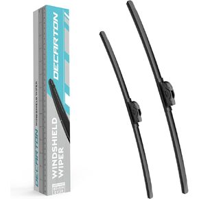 DECARTON Windshield wiper blades for 2019-2022 GMC Sierra Replacement for all-season front wiper blades (Fit for U/J Hook Wiper Arms)