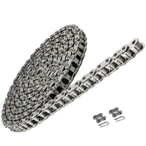 Jeremywell #35 SS Stainless Steel Roller Chain 10 Feet + 2 Master Links, Corrosion Resistant
