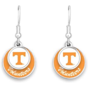 FTH 55427 Tennessee Double Disk Earrings