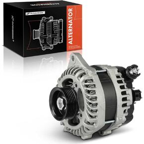 A-Premium Alternator Compatible with Ford Explorer 2014 2016 2017 2018 2019, 3.5L, 12V 230A 6-Groove Pulley Clockwise, Replace# A003TV0891, A003TV0891ZC