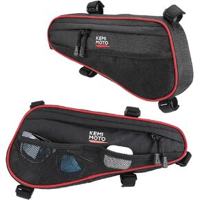 KEMIMOTO UTV Rear Lower Door Bags - Passenger Side 2pcs Compatible with Polaris RZR XP 4 1000 Turbo S 4 1000 XP 4 Turbo S 4 900 2014-2023 1680D UTV Cab Pack Storage Bags with Multiple Pockets