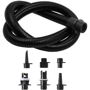 Yetaha Paddle Board Pump Adapter Set, Sup Air Pump Air Hose Connector, Removable Air Hose Kit with 6 Air Nozzles for HT781/HT782/HT790 Electric SUP Pump