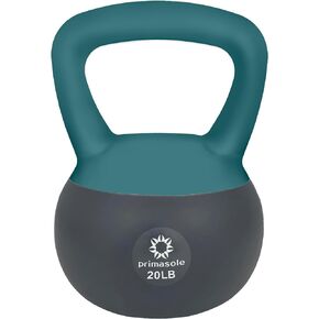 Primasole Soft Kettlebell Shook Resistance base. Anti Slip hand Kettlebell weights for Home workout Kettlebells dumbbells for strength and safety.