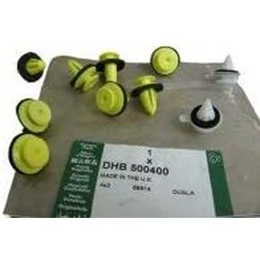 Land Rover Genuine Clips A Pillar Fixing Clips LR3 Set of 10 DHB500400