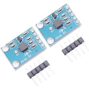 DEVMO 2PCS ADXL335 3-Axis Accelerometer Angular Transducer Module Analog Output Compatible with Ar-duino
