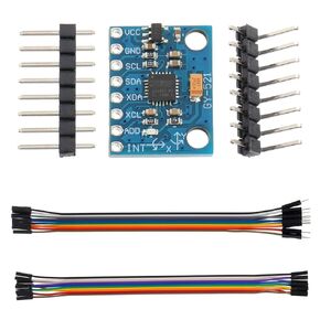 EPLZON 3pcs MPU-6050 GY-521 MPU6050 3 Axis Accelerometer Module 6 DOF Gyroscope Sensor Module 16 Bit AD Converter Data Output IIC I2C for Arduino