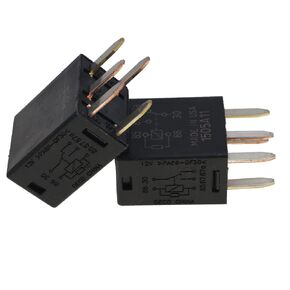 DVPARTS 2X Power Relay Black Multi-Purpose Relay Fuel Pump Relay G8V-RH-1C7T-R-DC12 7866 D1780C 13502751 12077866 5810-0202 5 Prongs Relay 301-1C-C-R1-U01-12VDC 301-1A-C-R1-U01 12VDC