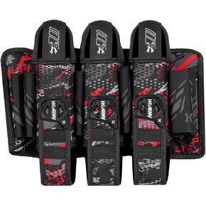 HK Army 3+2 Eject Paintball Harness Pod Pack - Scorch