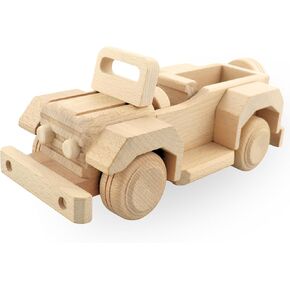 Wooden Fire Trucks - Fire Truck Toys for 3 Year Old Boys - DIY Handmade Toys - Realistic Toys for Boys - Preschool Toys & Preschool Learning Activities in Saudi Arabia