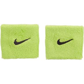 Nike Swoosh Wristbands (Atomic Green/Black, Osfm)
