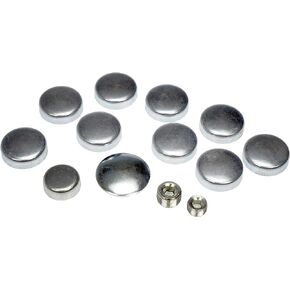 Dorman 02651 Chrysler Steel Expansion Plug Kit, 11 Expansion Plugs, 2 Pipe Plugs Compatible with Select Chrysler / Dodge / Plymouth Models