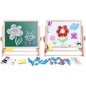 Table Top Easel for Kids - Painting Drawing Desk Art | All-in-One Montessori Tabletop Easels - Paint, Write, Play!