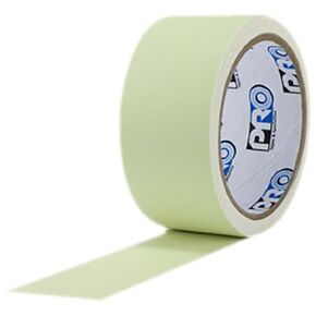 ProTapes Pro Glow Phosphorescent Vinyl Glow in the Dark Tape, 18 mils Thick, 5 yds Length x 2" Width (Pack of 1)