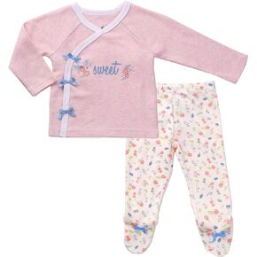 KIMONO TOP AND PANT GIRL PARENT LONG SLEEVE