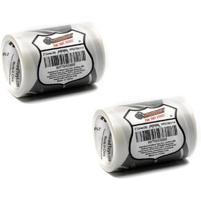 PlayTape Road Tape and Curves for Toy Cars - 1 Roll of 30 ft. x 4 in. Black Road + 1 Roll of 12 Curves