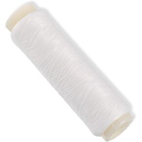 White Fishing Bait Thread Stretchy Fishing Line Fishing Thread Nylon Elastic Invisible Magic Fishing Line Clear Fishing String Fishing Tool Accessories Hunting and Fishing
