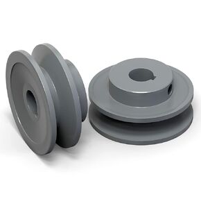 AK30-5/8" Single Groove V-Belt Pulley, 3" OD, 5/8" Belt Sheavess, Cast Iron, for V-Belt