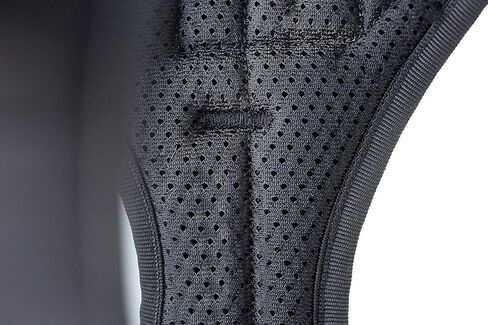 سرج Mighty Paw الرياضي - ملحق أمامي مانع للسحب - بطانة مبطنة من النيوبرين - خياطة عاكسة - خياران لمرفقات المقود - سرج مقاوم للطقس - سرج كلب قابل للتعديل (صغير جدًا، أسود) in Kuwait