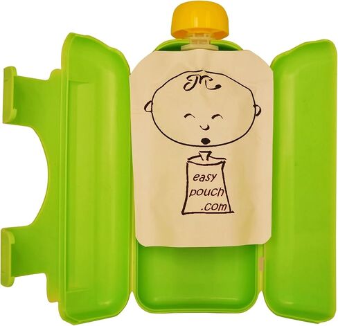 EasyPouch Independence - The No Squeeze, No Mess, self feeding utensil for baby food pouches. [2 Pack] Model: 852571005003 (Home & Kitchen) in Saudi Arabia