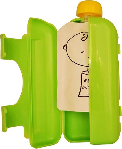 EasyPouch Independence - The No Squeeze, No Mess, self feeding utensil for baby food pouches. [2 Pack] Model: 852571005003 (Home & Kitchen) in Saudi Arabia
